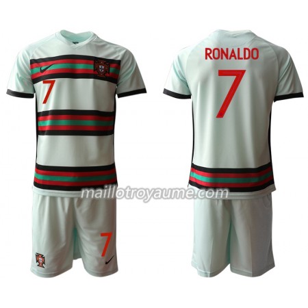 Tenue Enfant Portugal Cristiano Ronaldo 7 Extérieur UEFA Euro 2020 (+ Short) Tenue Enfant Portugal Cristiano Ronaldo 7 Extérieur UEFA Euro 2020 (+ Short)